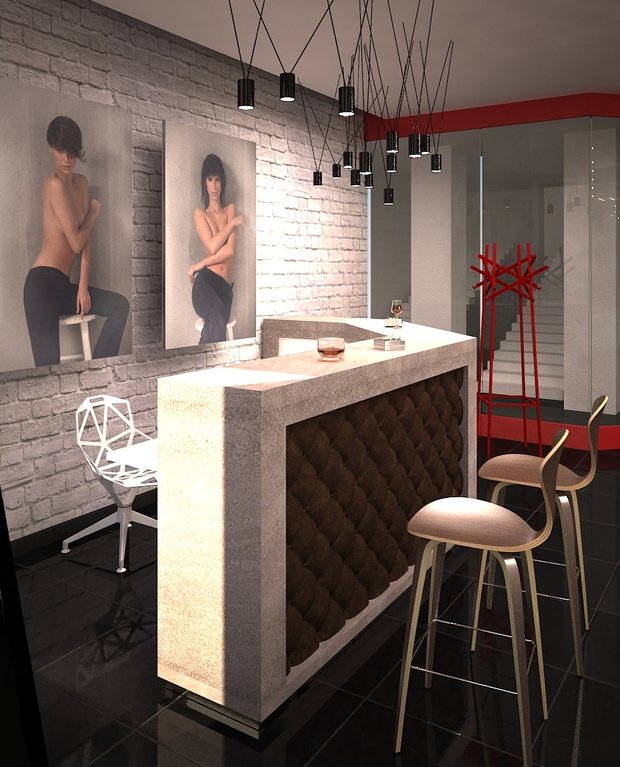 Фото из портфолио Студия причесок и проведения мастер классов – фотографии дизайна интерьеров на INMYROOM