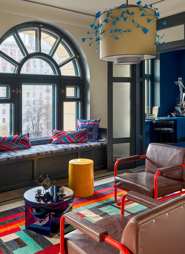 Фотография: Гостиная в стиле Современный, Эклектика, Квартира, Проект недели, Москва, 3 комнаты, Более 90 метров, #эксклюзивныепроекты, Only Design, Ольга Седова, Прохор Машуков – фото на INMYROOM