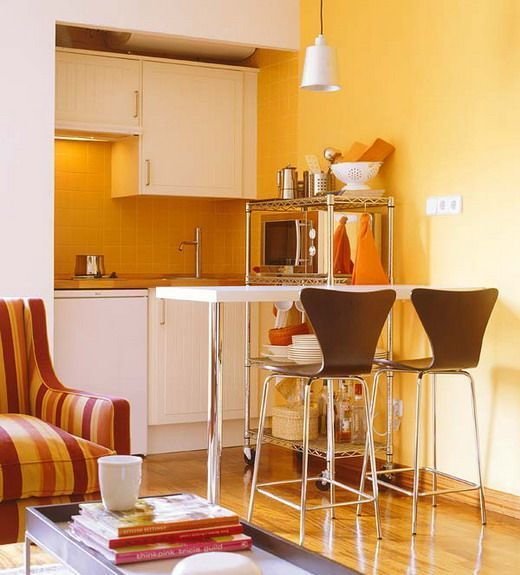 Фотография: Кухня и столовая в стиле Современный, Интерьер комнат, Обеденная зона – фото на INMYROOM