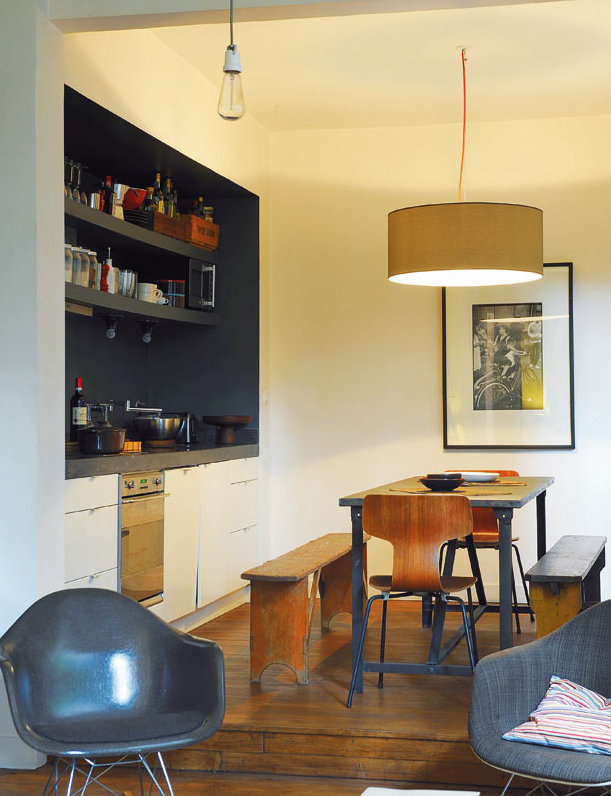 Фото из портфолио Обаятельный Парижский чердак – фотографии дизайна интерьеров на INMYROOM