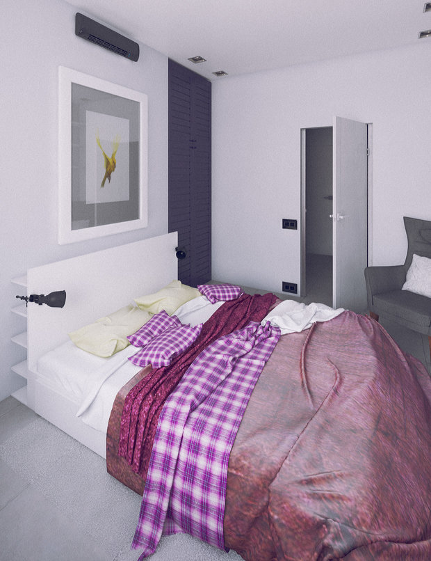 Фото из портфолио Перепланировка однокомнатной кв – фотографии дизайна интерьеров на INMYROOM