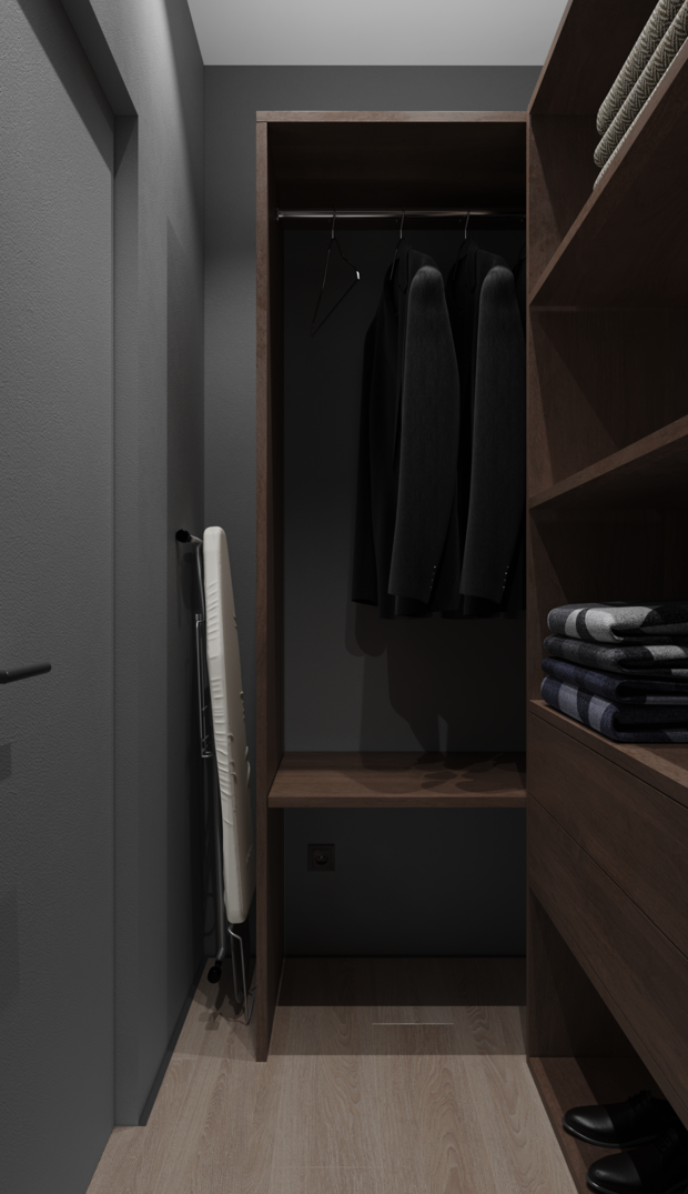 Фото из портфолио Как разместить на 43 кв.метрах  разместить 7 функциональных зон  – фотографии дизайна интерьеров на INMYROOM