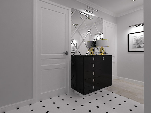 Фото из портфолио Квартира в Москве – фотографии дизайна интерьеров на INMYROOM