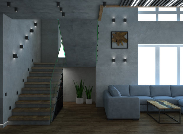 Фото из портфолио Дом в стиле минимализм – фотографии дизайна интерьеров на INMYROOM