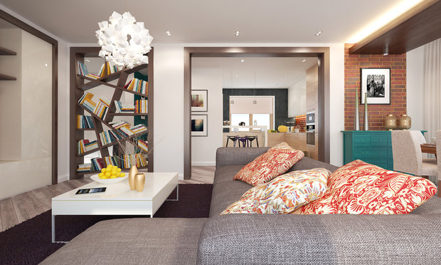 Фото из портфолио Загородный дом – фотографии дизайна интерьеров на INMYROOM