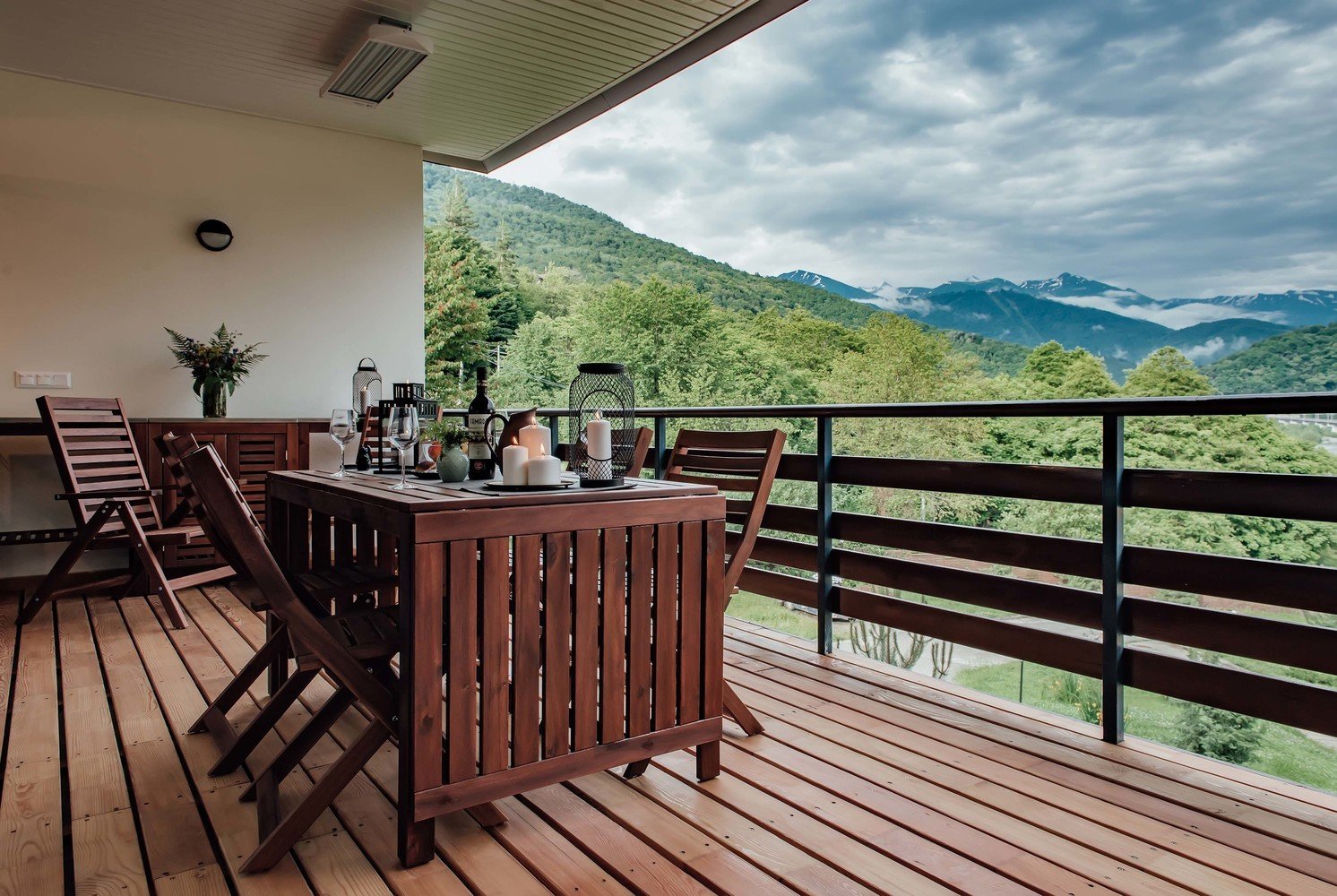 Фотография: Балкон в стиле Современный, Прованс и Кантри, Квартира, Проект недели, Сочи, 2 комнаты, 40-60 метров, Монолитно-кирпичный, Красная Поляна, Максим Нода, Номакс, ЖК «Катерина Альпик» – фото на INMYROOM Фотография: Балкон в стиле Современный, Прованс и Кантри, Квартира, Проект недели, Сочи, 2 комнаты, 40-60 метров, Монолитно-кирпичный, Красная Поляна, Максим Нода, Номакс, ЖК «Катерина Альпик» – фото на INMYROOM