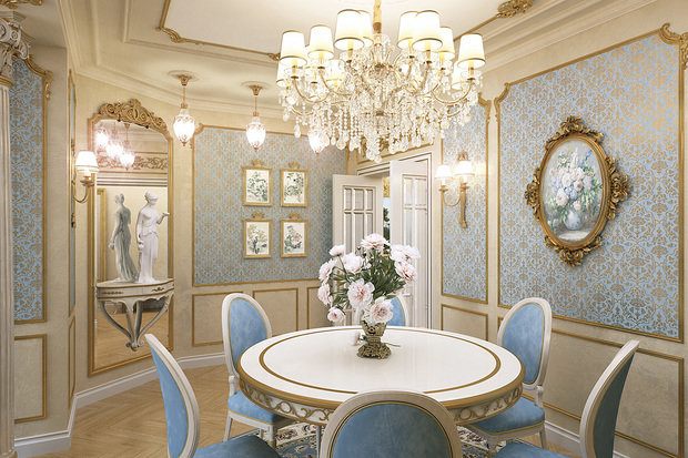 Фото из портфолио Квартира в классическом стиле – фотографии дизайна интерьеров на INMYROOM