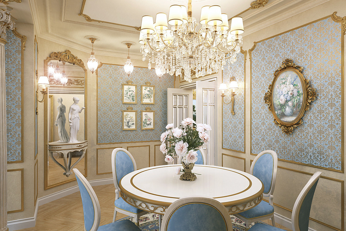 Фото из портфолио Квартира в классическом стиле – фотографии дизайна интерьеров на INMYROOM Фото из портфолио Квартира в классическом стиле – фотографии дизайна интерьеров на INMYROOM