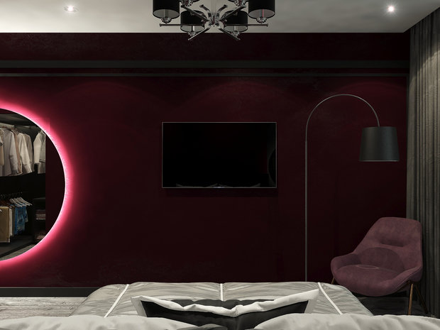 Фото из портфолио Cherry bedroom – фотографии дизайна интерьеров на INMYROOM