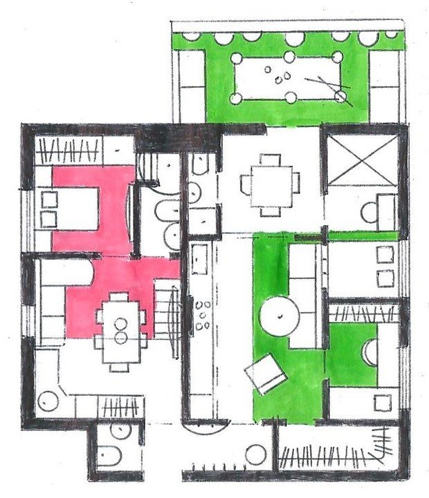 Фото из портфолио Мои перепланировки – фотографии дизайна интерьеров на INMYROOM