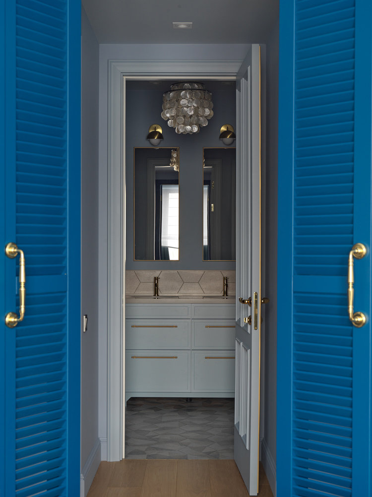 Фотография: Ванная в стиле Современный, Квартира, Проект недели, Москва, 4 и больше, Более 90 метров, Ксения Мезенцева – фото на INMYROOM