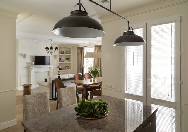 Фотография: Кухня и столовая в стиле Прованс и Кантри, Квартира, Дома и квартиры, Проект недели, Москва – фото на INMYROOM