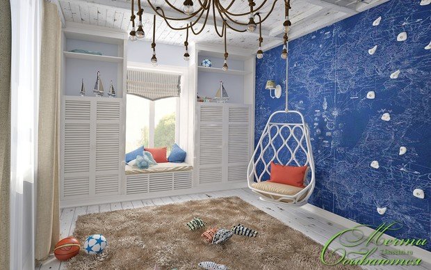 Фото из портфолио Комната юного моряка – фотографии дизайна интерьеров на INMYROOM