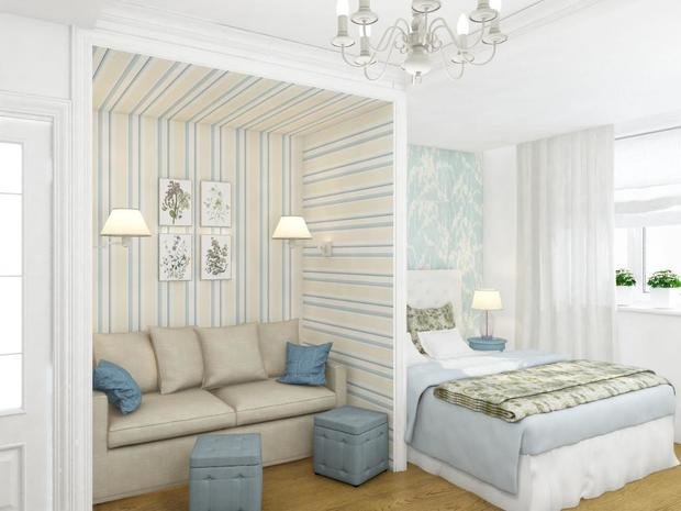 Фото из портфолио Маленькая квартира – фотографии дизайна интерьеров на INMYROOM