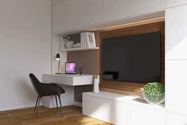 Фотография: Кабинет в стиле Минимализм, Эко – фото на INMYROOM