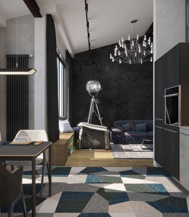 Фото из портфолио ЖК loftstudio8 – фотографии дизайна интерьеров на INMYROOM