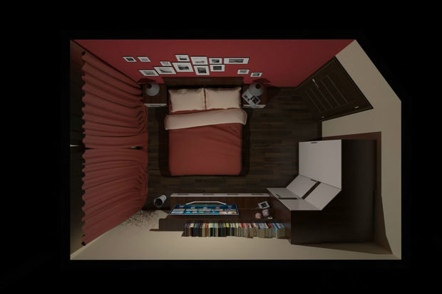 Фото из портфолио Спальня – фотографии дизайна интерьеров на INMYROOM