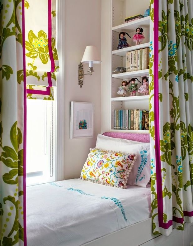 Фотография: Детская в стиле Прованс и Кантри, Советы, Бежевый, Серый, Мебель-трансформер, кровать-трансформер, диван-кровать – фото на INMYROOM