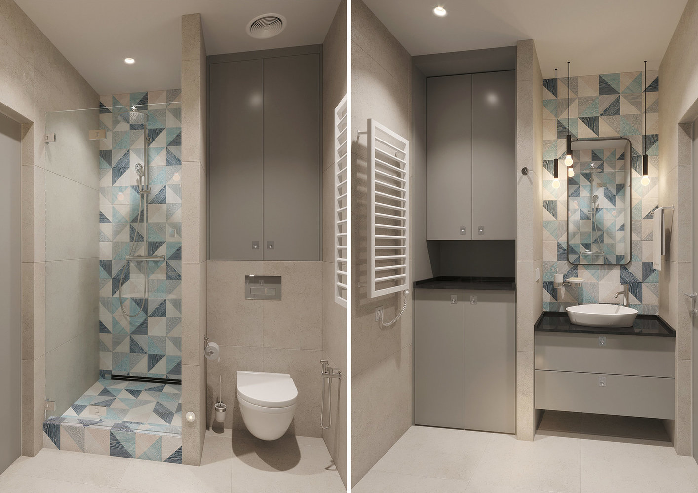 Фотография: в стиле , Ванная, Советы, сантехника для ванной комнаты, дизайнерская сантехника, маленькая ванная, смеситель, AMPM – фото на INMYROOM