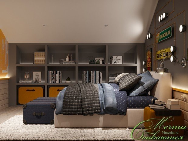 Фото из портфолио Такие разные спальни – фотографии дизайна интерьеров на INMYROOM