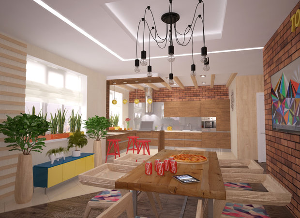 Фото из портфолио Квартира в ЖК "Эдем" – фотографии дизайна интерьеров на INMYROOM