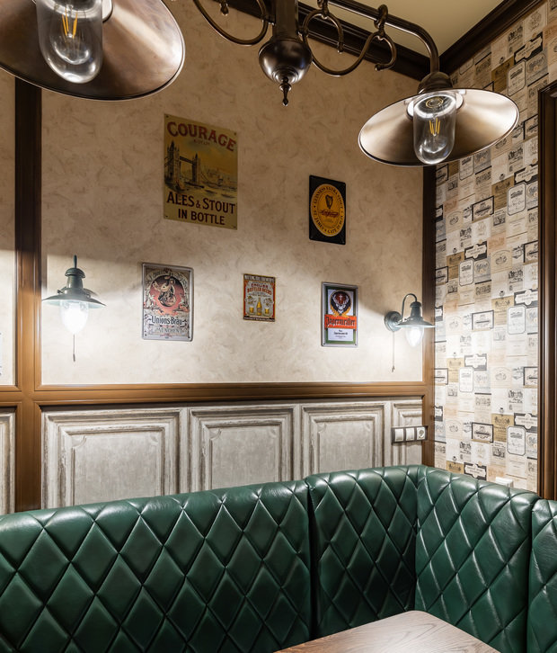 Фото из портфолио Кухня в стиле английского паба – фотографии дизайна интерьеров на INMYROOM