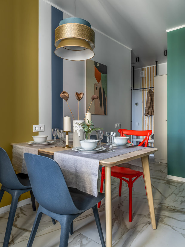 Фото из портфолио Однушка 43м2 для сдачи в аренду – фотографии дизайна интерьеров на INMYROOM