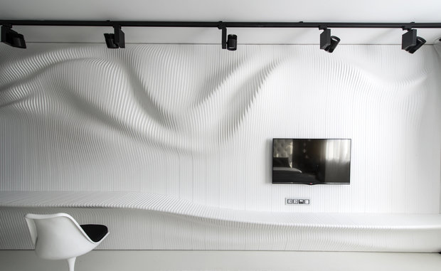 Фотография: Декор в стиле Хай-тек, Спальня, Интерьер комнат, Проект недели, Ар-деко – фото на INMYROOM