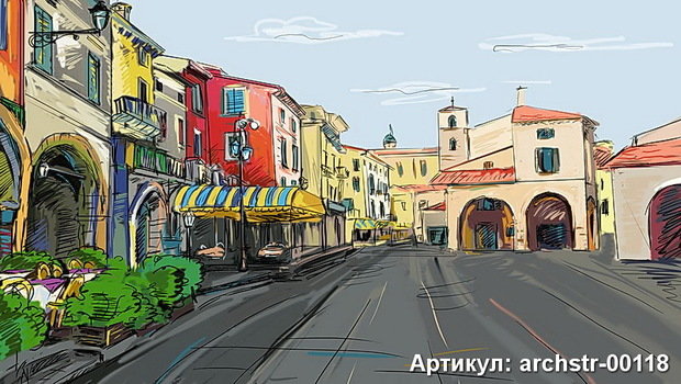 Фото из портфолио Арки, Улицы, Терасы – фотографии дизайна интерьеров на InMyRoom.ru