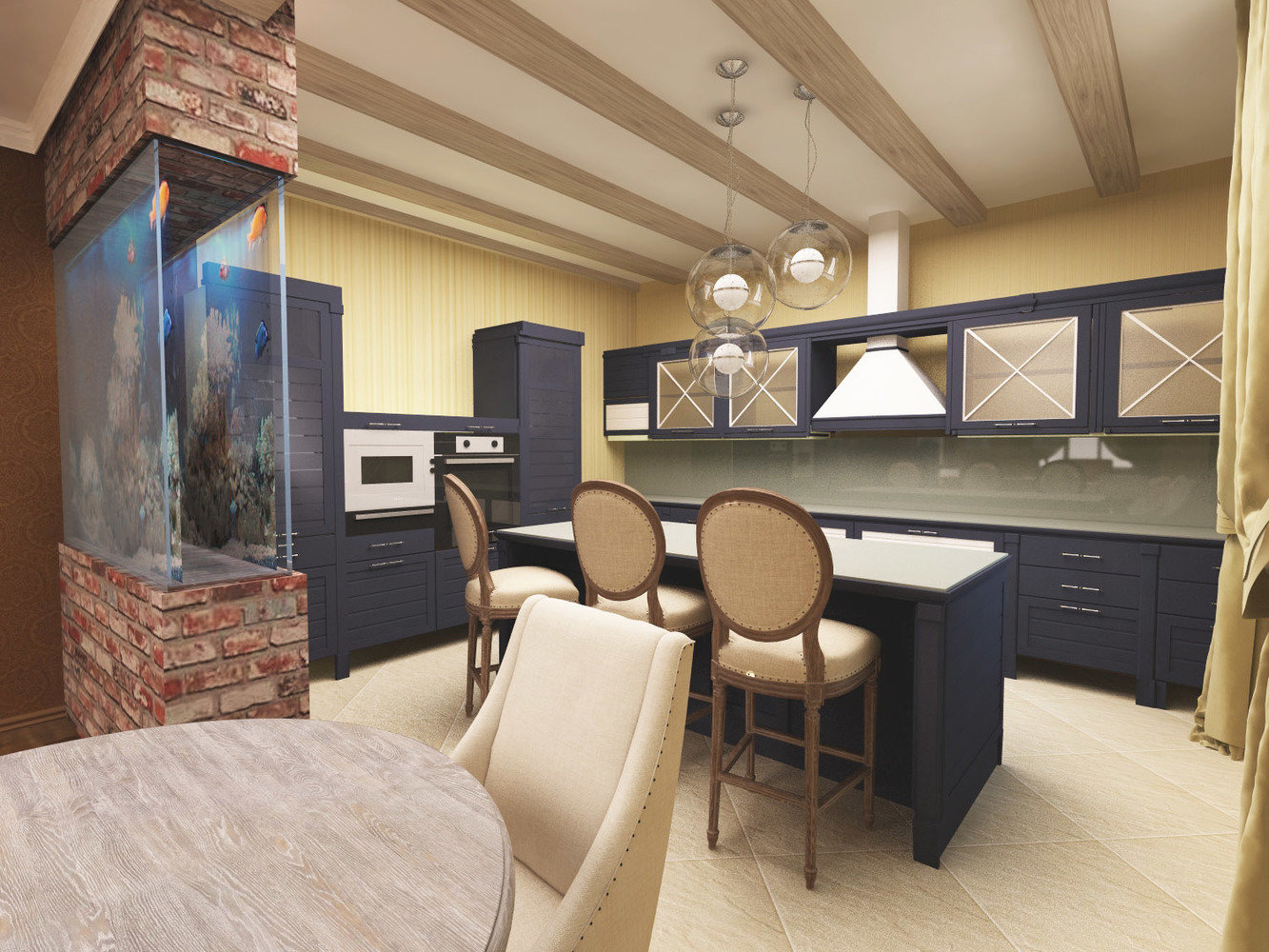 Фото из портфолио проект загородного дома – фотографии дизайна интерьеров на INMYROOM Фото из портфолио проект загородного дома – фотографии дизайна интерьеров на INMYROOM