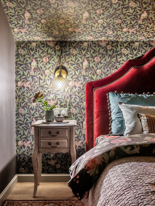 Фотография: Спальня в стиле Прованс и Кантри, Дом, Проект дня, Дом и дача, Кирпичный дом, 4 и больше, Более 90 метров, Башкортостан, Лилия Асфандиярова, прованс/винтаж – фото на INMYROOM
