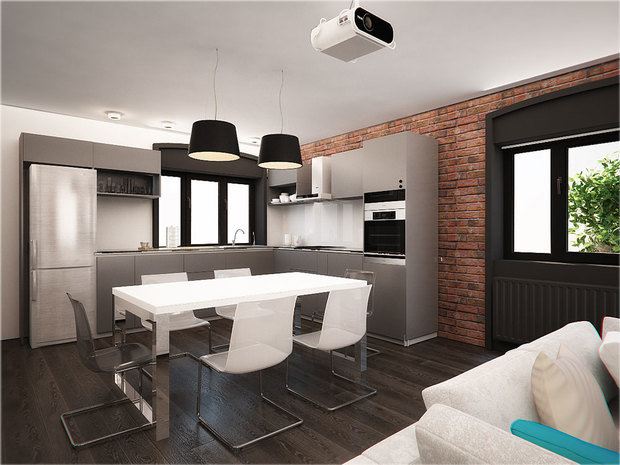 Фото из портфолио Loft  – фотографии дизайна интерьеров на INMYROOM