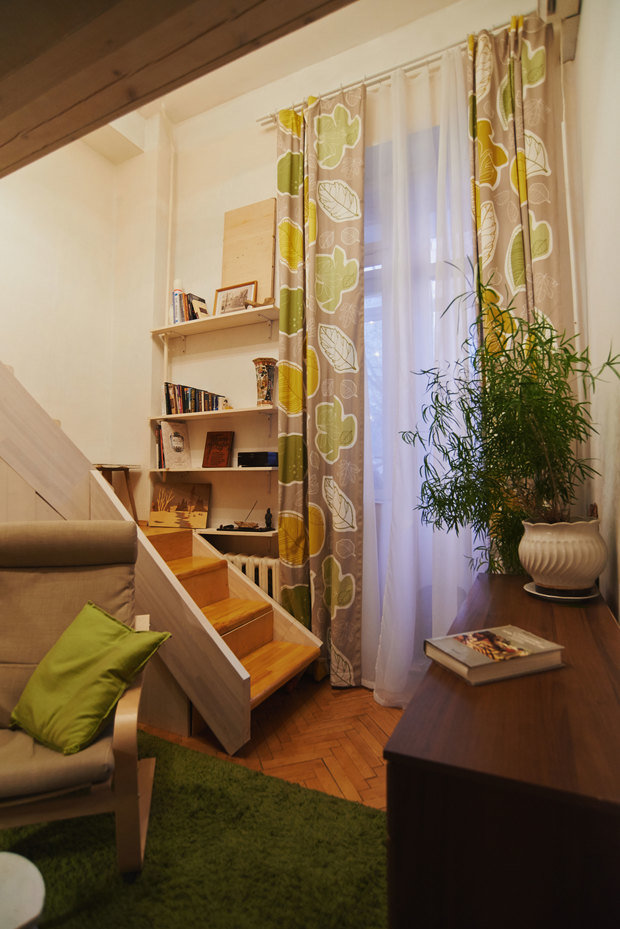 Фото из портфолио 2-уровневая квартира г. Москва, ЦАО – фотографии дизайна интерьеров на INMYROOM