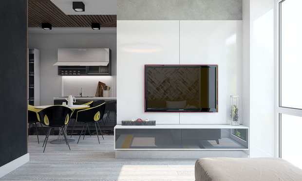 Фото из портфолио Однушечка – фотографии дизайна интерьеров на INMYROOM