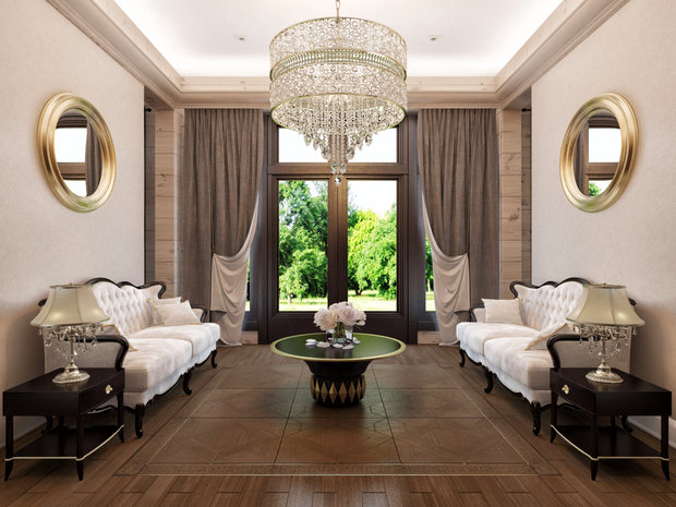 Фото из портфолио Коттедж в Комарово – фотографии дизайна интерьеров на INMYROOM