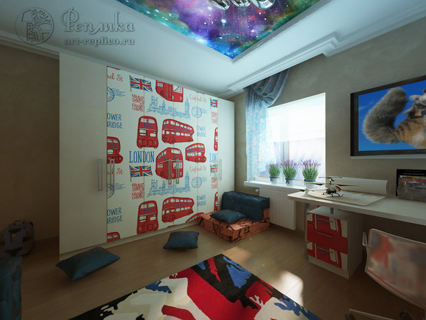 Фото из портфолио детская для АНГЛИЧАНИНА – фотографии дизайна интерьеров на INMYROOM