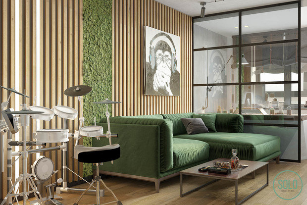 Фото из портфолио Loft House – фотографии дизайна интерьеров на INMYROOM
