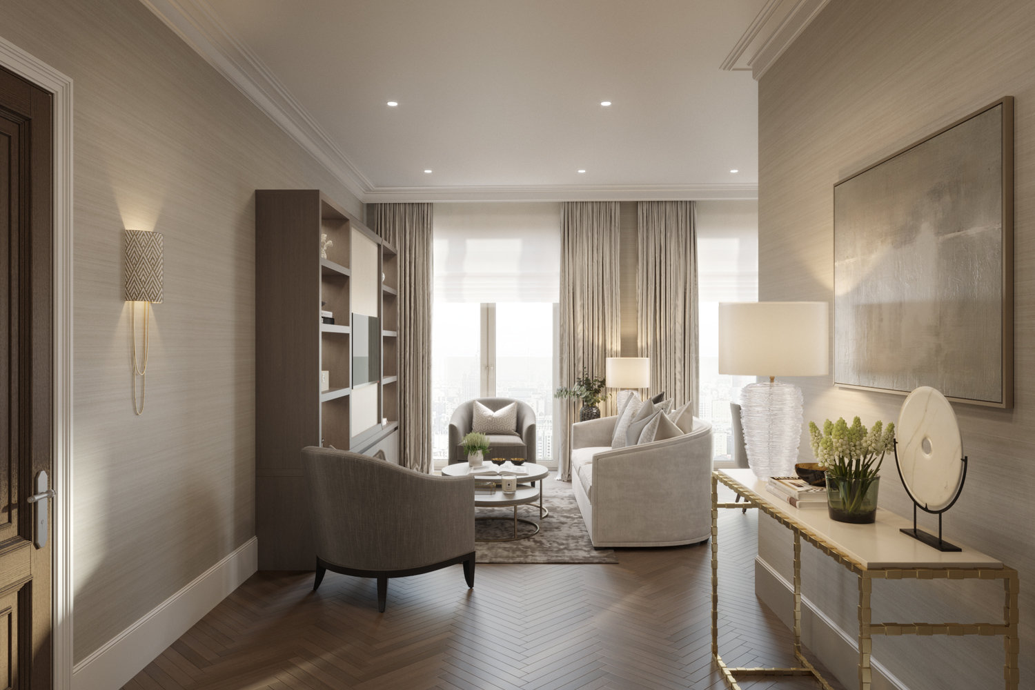 Фотография: Гостиная в стиле Современный, Квартира, Проект недели, Москва, 2 комнаты, 60-90 метров, Монолитно-кирпичный, Анастасия Павлова – фото на INMYROOM Фотография: Гостиная в стиле Современный, Квартира, Проект недели, Москва, 2 комнаты, 60-90 метров, Монолитно-кирпичный, Анастасия Павлова – фото на INMYROOM