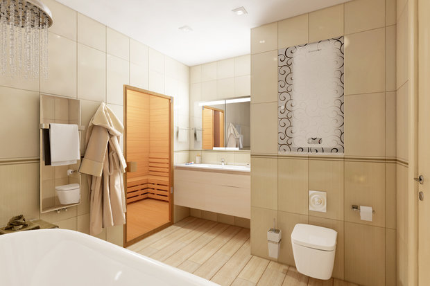 Фото из портфолио Улица Опрокиднева, 111 м2 – фотографии дизайна интерьеров на INMYROOM