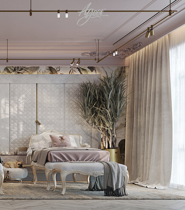 Фото из портфолио project in St. Petersburg. Children's room with dressing room and bathroom in colonial style – фотографии дизайна интерьеров на INMYROOM