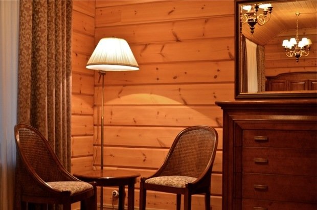 Фото из портфолио Загородный дом из бруса – фотографии дизайна интерьеров на INMYROOM