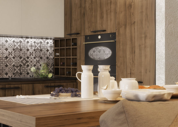 Фотография: Кухня и столовая в стиле Лофт, Квартира, Проект недели, Москва, Ольга Райская, Монолитный дом, 2 комнаты, 60-90 метров – фото на INMYROOM