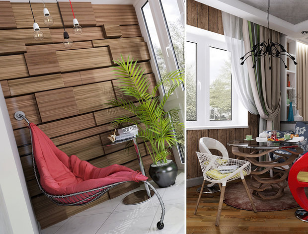 Фото из портфолио Игра в пространство – фотографии дизайна интерьеров на INMYROOM
