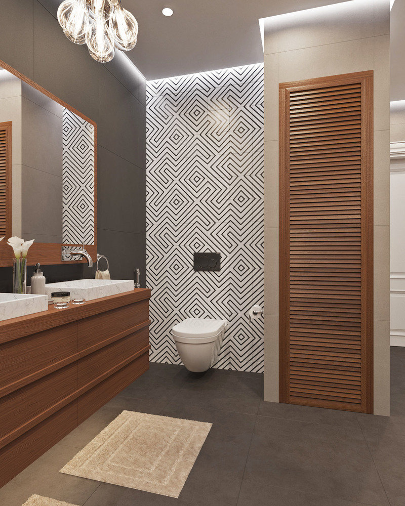 Фотография: в стиле , Квартира, Проект недели, Москва, Инна Усубян, Сталинка – фото на INMYROOM