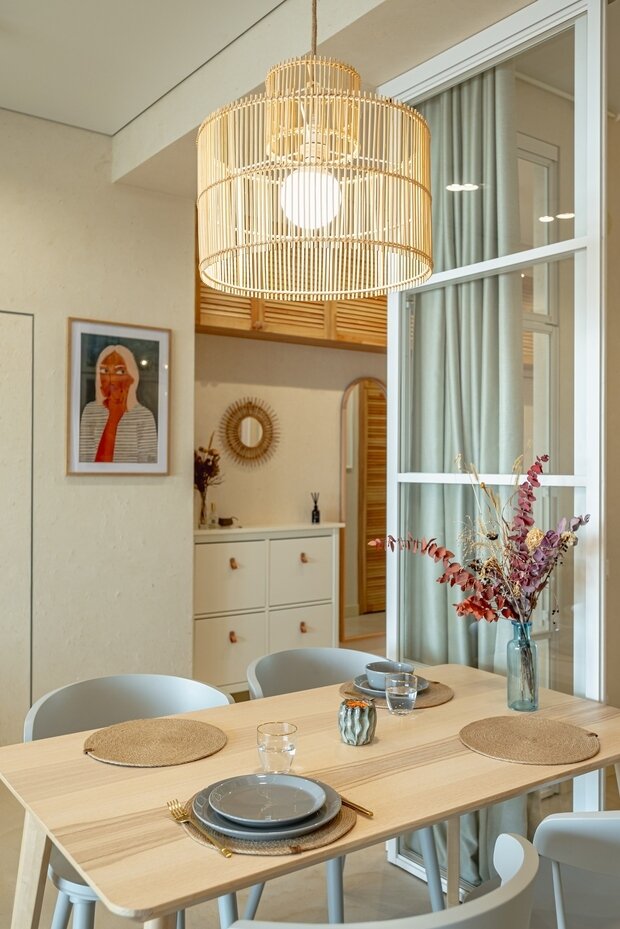 Фотография: Кухня и столовая в стиле Скандинавский, Современный, Эклектика, Эко, Квартира, Крым, Проект недели, 3 комнаты, Более 90 метров, Red Wine design, Евпатория – фото на INMYROOM