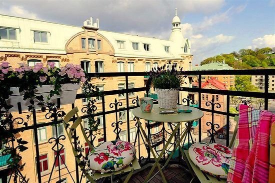 Фотография: Балкон, Терраса в стиле Прованс и Кантри, Скандинавский, Современный, Интерьер комнат – фото на INMYROOM