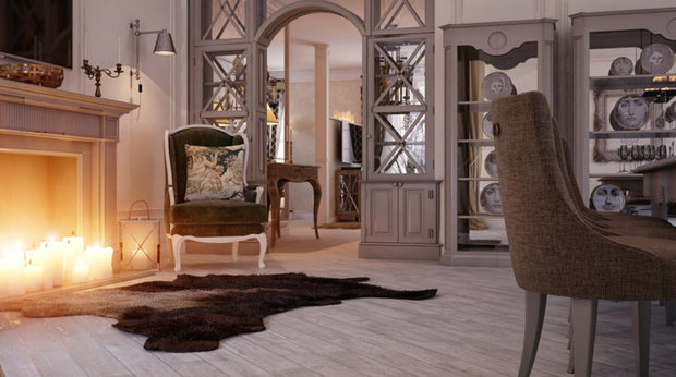 Фото из портфолио Загородная история – фотографии дизайна интерьеров на INMYROOM