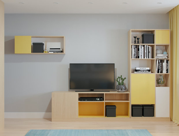 Фото из портфолио Скандинавская квартира в доме П 44 – фотографии дизайна интерьеров на INMYROOM