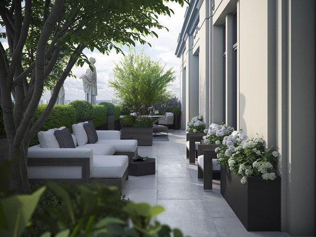 Фото из портфолио Клубный дом на Бронной – фотографии дизайна интерьеров на INMYROOM