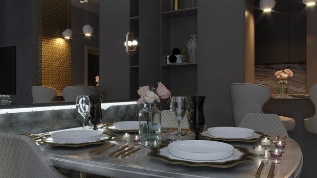 Фото из портфолио ЖК "Сокол" – фотографии дизайна интерьеров на INMYROOM